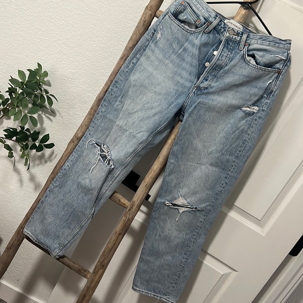 Denim Forum The BF High Rise Loose Jeans Size 29